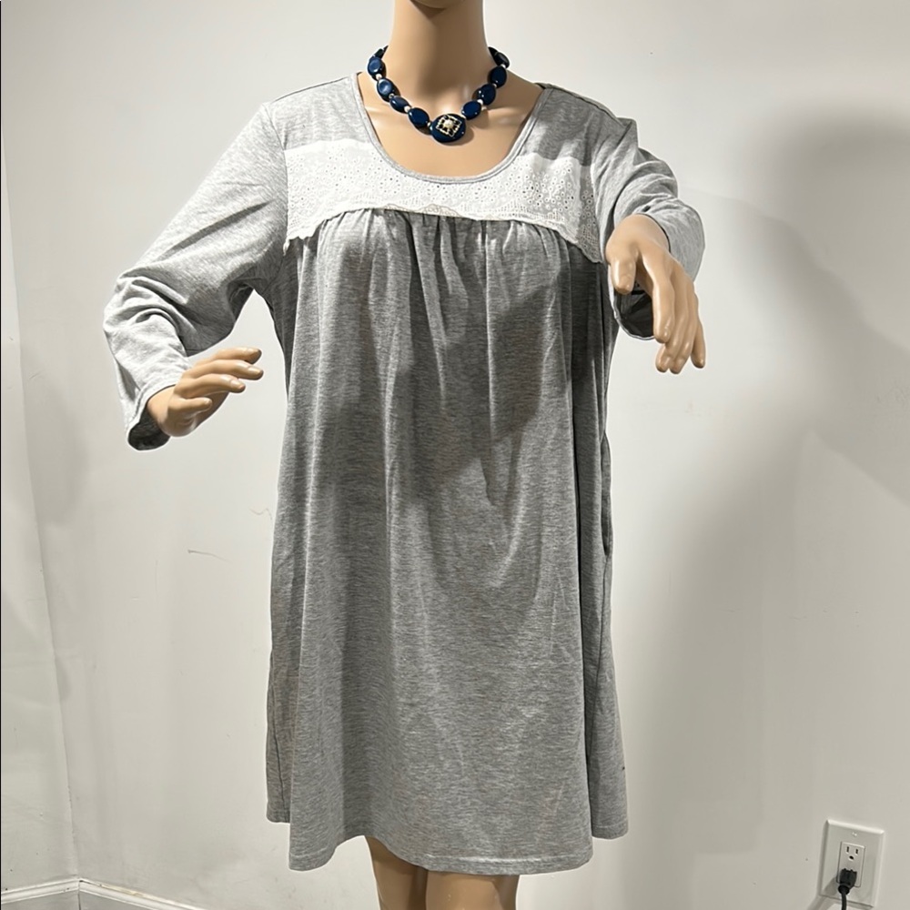 BloomChic Gray Chemise